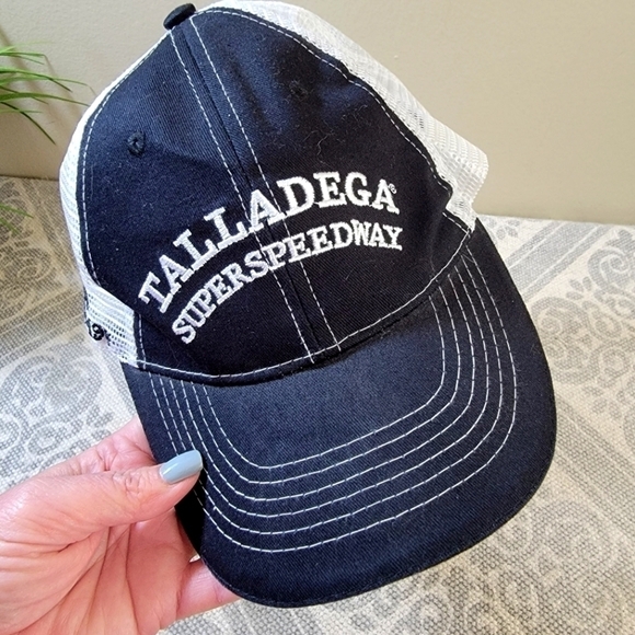 Talladega Superspeedway 2014 Aaron's 499 mesh snapback trucker hat ball cap - Picture 2 of 14